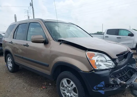 2002 Honda Cr-V Ex из США, поврежденный, VIN JHLRD788X2C094035